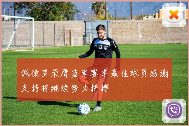 佩德罗荣膺蓝军赛季最佳球员感谢支持将继续努力拼搏